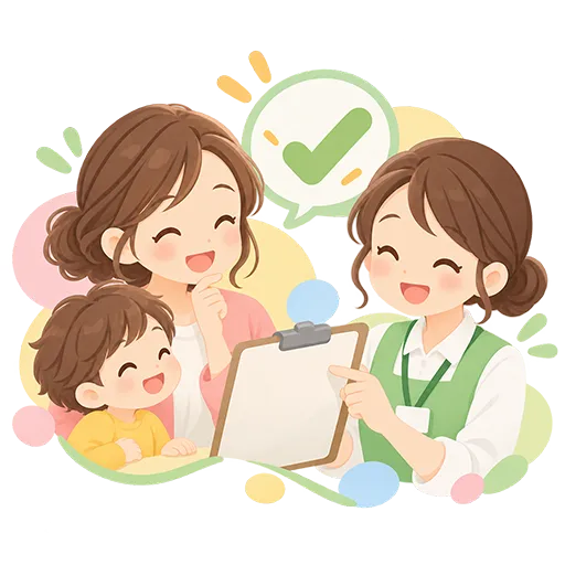 利用に必要な手続きのイメージ